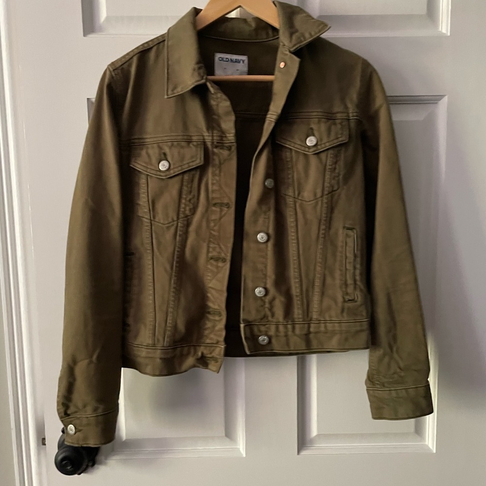 Old Navy Khaki Green Outerwear